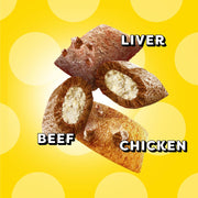 Mixups Crunchy and Soft Cat Treats, Cookout Flavor, 30 Oz