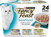 Purina  Grilled Seafood Wet Cat Food, 3 Oz Cans, 24-Pack
