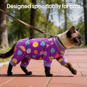 Cat Hair Control Suit with Sticky Fabric, Breathable Recovery Suit