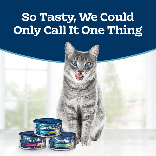 Tastefuls Variety Pack Wet Cat Food, 3 Oz, 12 Ct