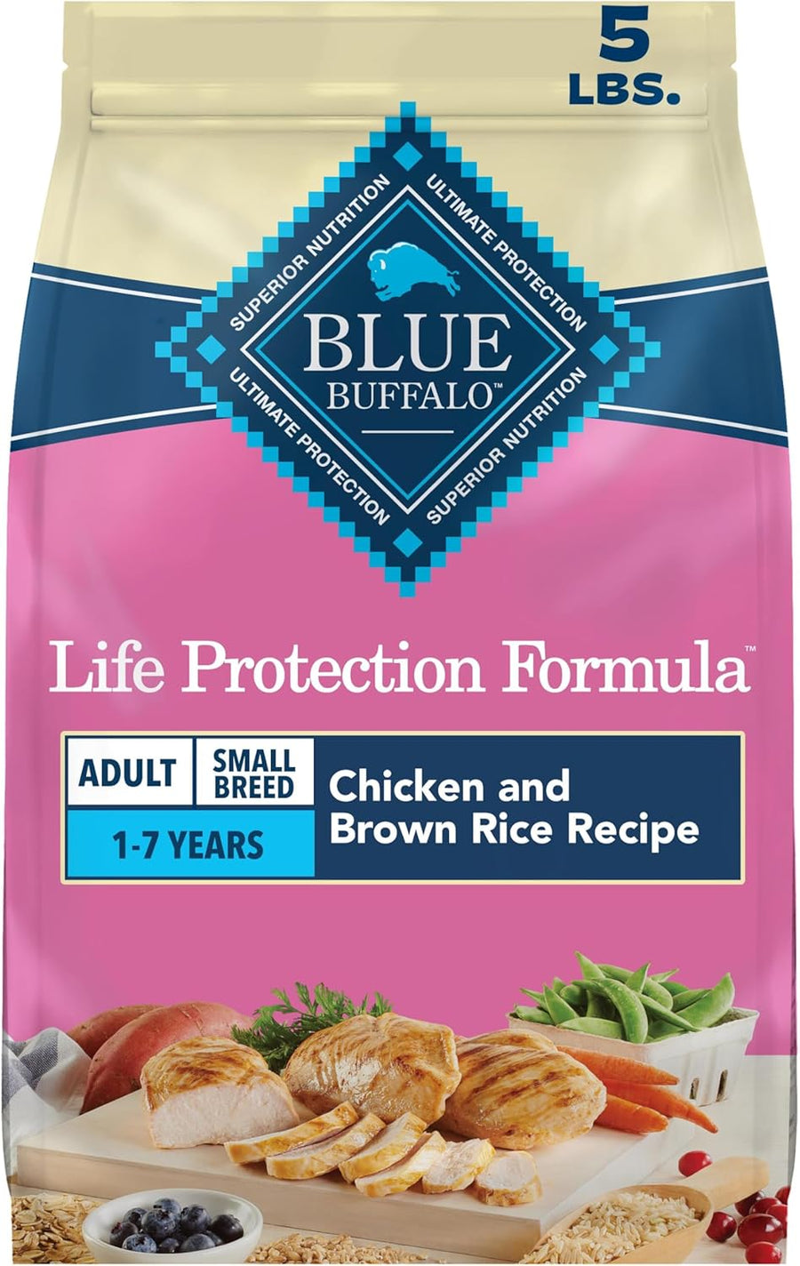 Life Protection Formula Chicken Small Breed Dry Dog Food, 5 Lb