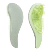 1Pcs Magic Detangling Hairbrush Soft Wheat Straw Scalp Massage Comb Anti-Static Gentle Grooming Brush Salon Hair Styling Brush