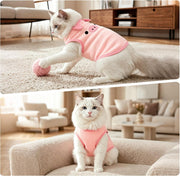 Cat Clothes for Cats Only, Handmade Embroidery Cat Shirt
