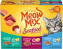 Seafood Favorites, Wet Food Variety Pack, 12 Cups