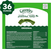 Greenies Large Natural Dental Dog Treats, Original Flavor, 24 Count