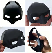 Cat Bat Mask for Halloween - Lightweight Funny Pet Costume, Easy to Wear Cosplay Party Accessory for Cats & Kittens (Black, 1 Pack)