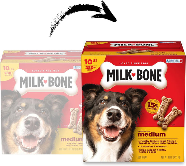 Original Medium Dog Biscuits, 10 Lb Box