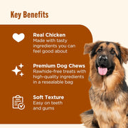 Soup Bones Chicken Dog Chews, 23.1 Oz. Bag, 11 Treats (Rachael Ray)