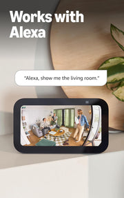 Indoor Cam (Newest Model) — Home or Business Security in 1080P HD Video, White
