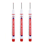 1/4Pcs White Permanent Paint Pen Set for Wood Rock Plastic Leather Glass Stone Metal Canvas Ceramic Deep Hole Marker 0.7Mm