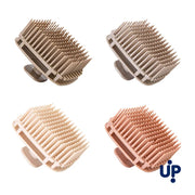 1Pcs Silicone Shampoo Brush Head Scalp Massage Comb Hair Washing Comb Body Massage Shower Brush Salon Hairdressing Tool