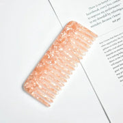 Wide Teeth Acetate Hair Combs Anti-Static Massage Hair Brush Hairdressing Colorful Hairdress Salon Styling Traveling Accessories
